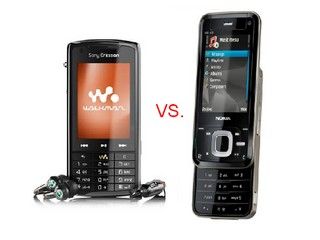 N81 8Gb vs. W960i – битва “мьюзикфонов”