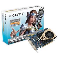 GigaByte GeForce 9500 GT 550 Mhz PCI-E 2.0 512 Mb 1600 Mhz