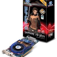 Sapphire Radeon HD 3870 775 Mhz PCI-E 2.0 512 Mb